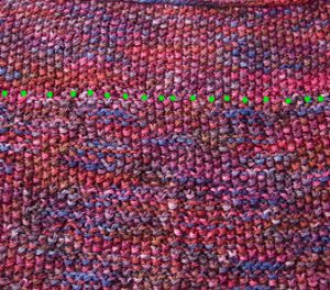 Seed Knitting Stitch variations
