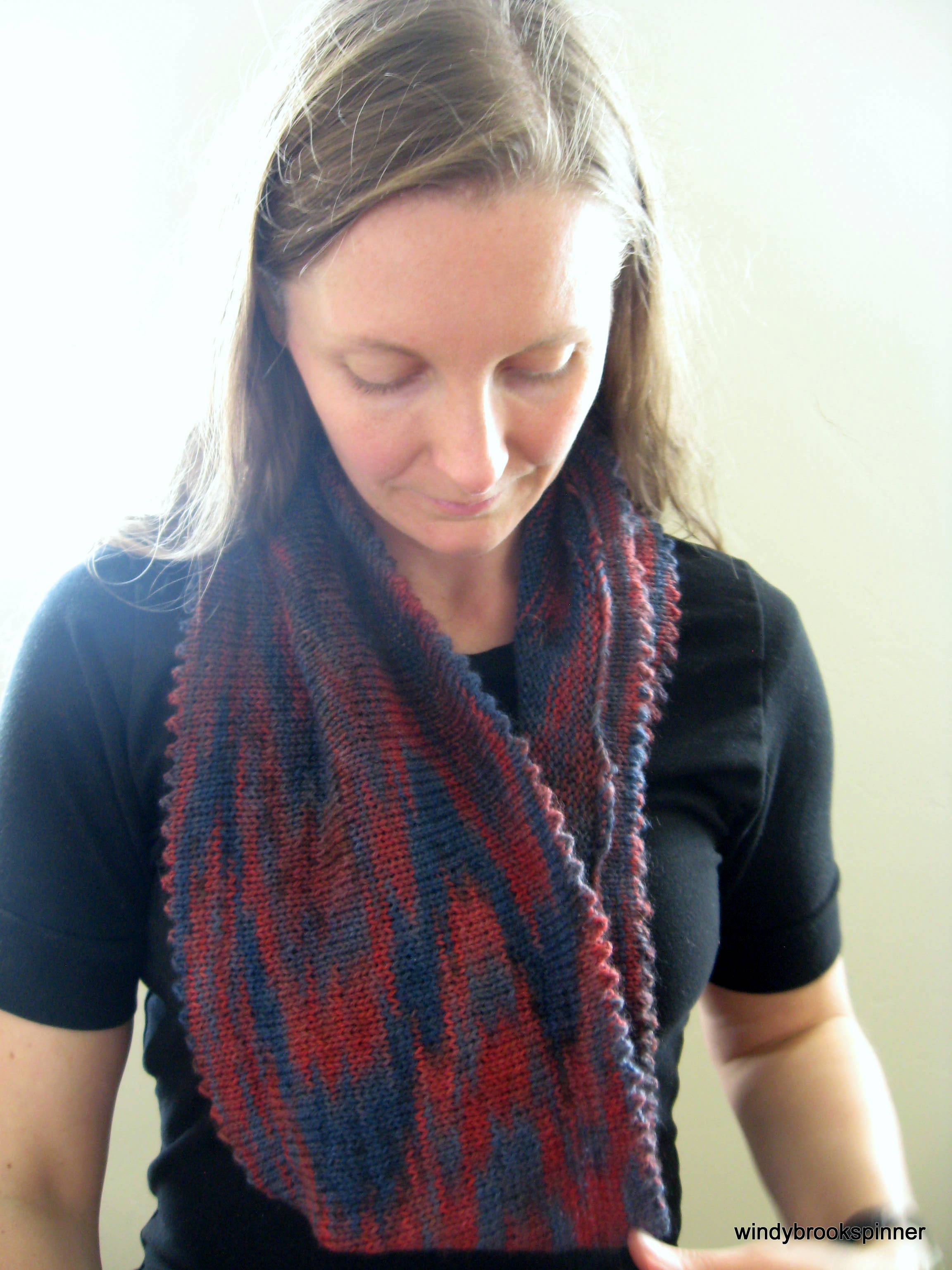 Pooled Infinity Scarf in Campfire
