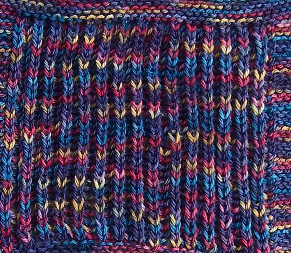 Knitting Stitches for Variegated Yarn
